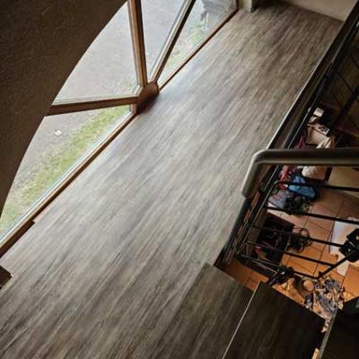 Treppenaufgang Nachher